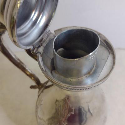 Vintage Metal Decanter- Possibly Manning Bowman & Co.