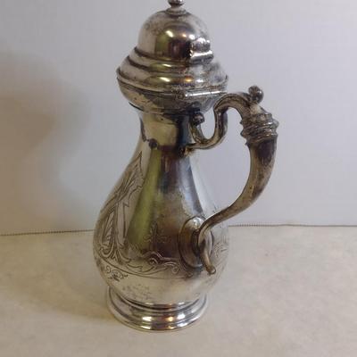 Vintage Metal Decanter- Possibly Manning Bowman & Co.