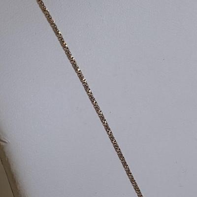 14 Karat Yellow Gold Necklace- Approx 20 1/2" Long and 3.2 Grams (#1)