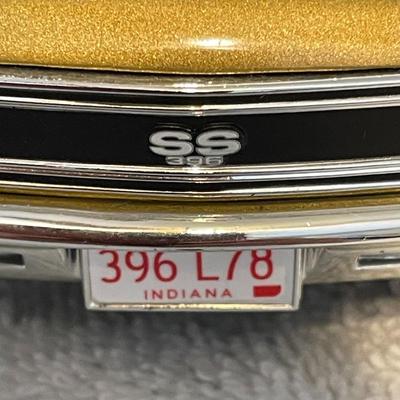 '67 CHEVY CHEVELLE SUPER SPORT DIE-CAST MODEL CAR