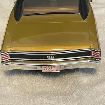 '67 CHEVY CHEVELLE SUPER SPORT DIE-CAST MODEL CAR