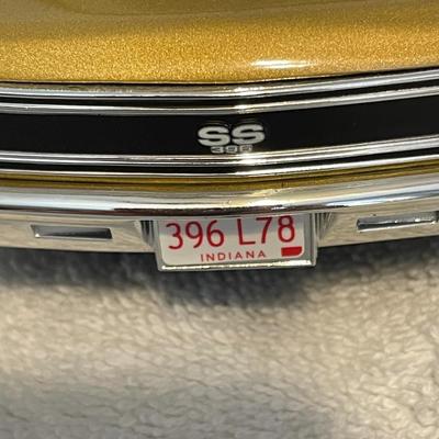 '67 CHEVY CHEVELLE SUPER SPORT DIE-CAST MODEL CAR