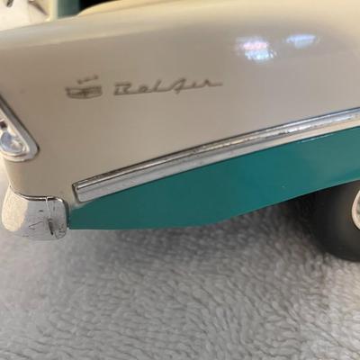 '56 CHEVROLET BEL AIR CONVERTIBLE DIE-CAST MODEL CAR