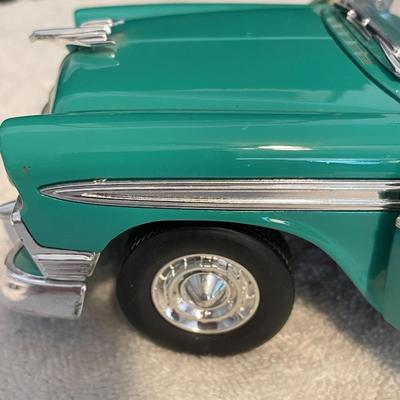 '56 CHEVROLET BEL AIR CONVERTIBLE DIE-CAST MODEL CAR