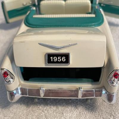 '56 CHEVROLET BEL AIR CONVERTIBLE DIE-CAST MODEL CAR