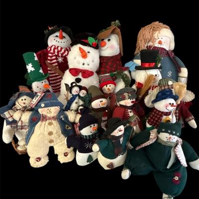 Lot 8: Collection Of Plush Snowan