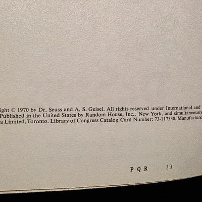 Vintage 1970 Dr. Seuss "Mr. Brown Can Moo! Can You?" Children's Hardcover Book - Like New Condition