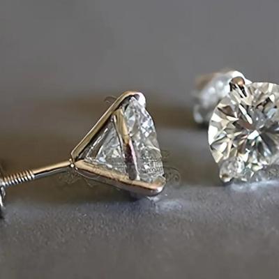 Cubic zirconia 1ct Earrings