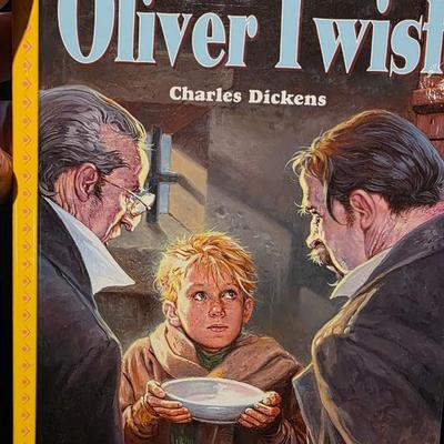 Oliber Twist from Treasury of Illustrated Classics