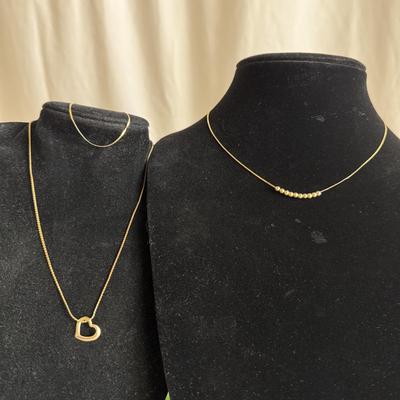 14K Chain, Pendant & Bracelet (K-SS)