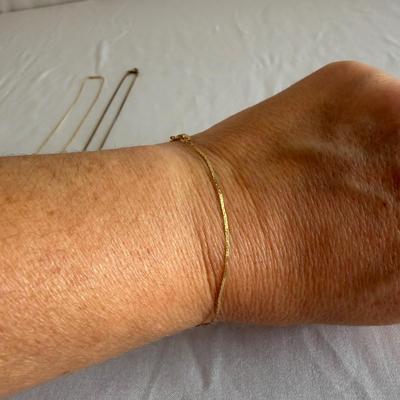 14K Chain, Pendant & Bracelet (K-SS)