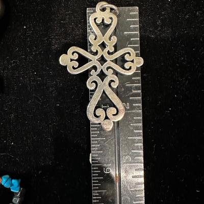 Jewelry James Avery Large Sterling Spanish Mission Cross - Retired