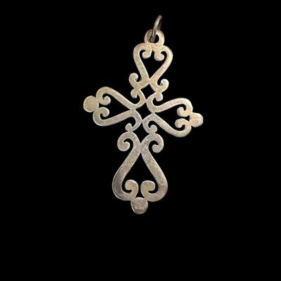 Jewelry James Avery Large Sterling Spanish Mission Cross - Retired