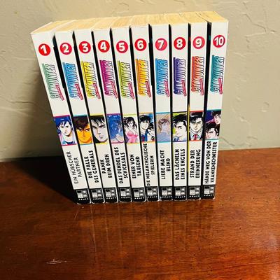 German Language of City Hunter Graphic Novels - set of 10