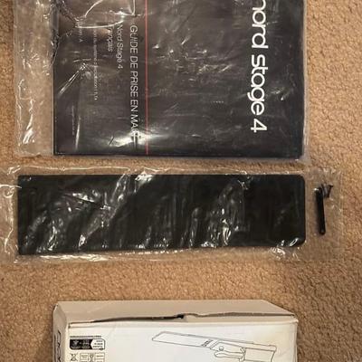 Sale Photo Thumbnail #5: Just repacked item ,no issues ,comes with manual ,power cable 120v and Sustain Pedal , fully working condition ,we are Nord dealer. USA 48 states shipping only.

We offer free local store pick up at :

ARMENS MUSIC/REPAIR SHOP

347w 36th street ,NEW YORK 