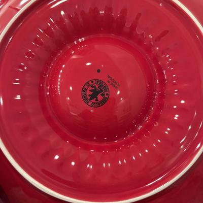 LOT 257K: Baking Collection: Calaphon Muffin Tin, Cast Iron “Una Cosa” Tortilla Press & More