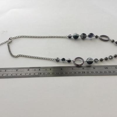CG marked beautiful beaded fashion necklace
