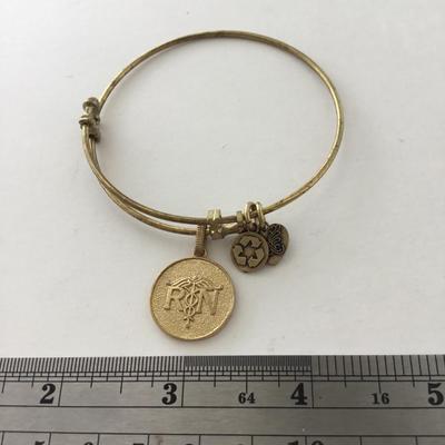 RN charm fashion bracelet