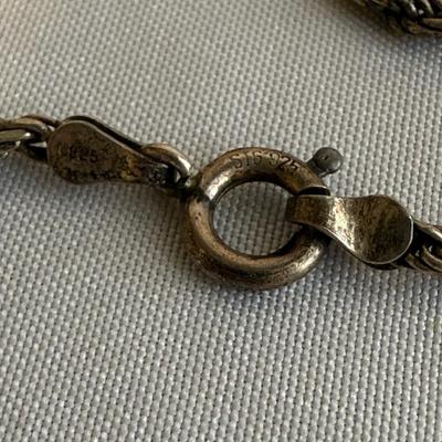 Gilbert Nelson Multi-Stone Necklace w/ 925 Rope Chain (K-SS)