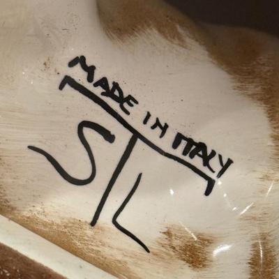 LOT 261K: Ceramic Serving Pieces - Some made in Italy