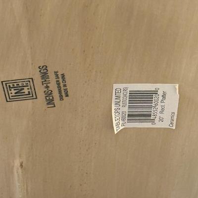 LOT 261K: Ceramic Serving Pieces - Some made in Italy