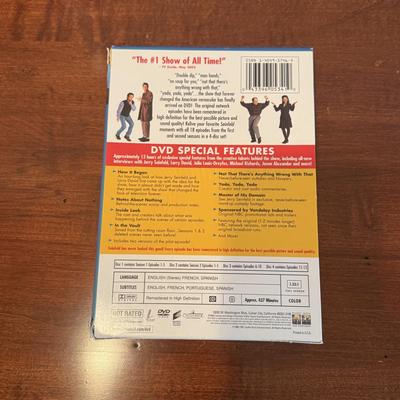 LOT 262K: Seinfeld Collection: Seasons 1&2 on DVD, Puffy Shirt Replica & Notepad Book