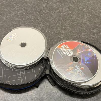 LOT 263: Lego Movie & Star Wars DVDs with Collection of Loose Discs