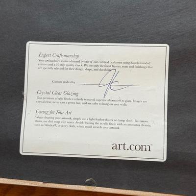 LOT 266D: Trio of Framed Plant Prints