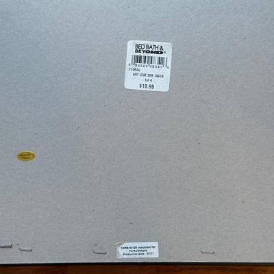 LOT 266D: Trio of Framed Plant Prints