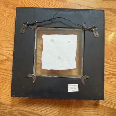 LOT 267D: Bird Artwork w/ Mirrored Frames