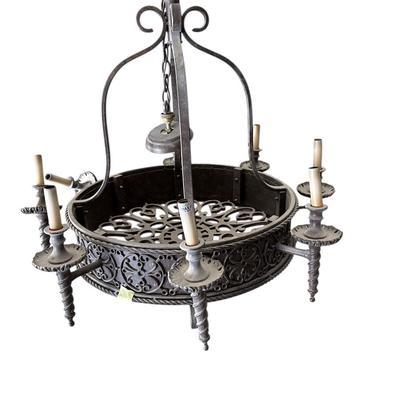 Garage iron Chandelier