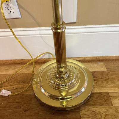 Brass Swing Arm Floor Lamp (K-SS)