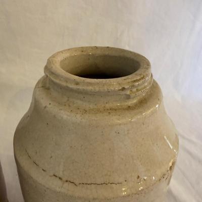 Six Signed Pottery Honey/Sugar Lidded Jars & More (K-SS)