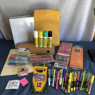 Markers, Pencils and More