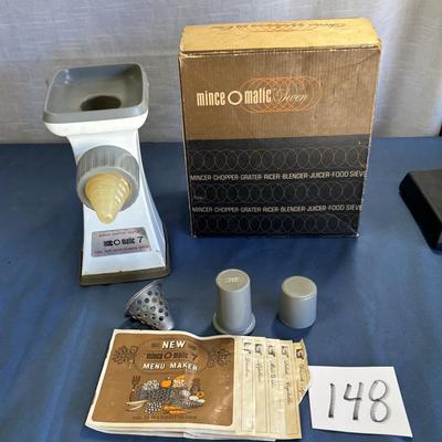 Vintage Mince a Matic