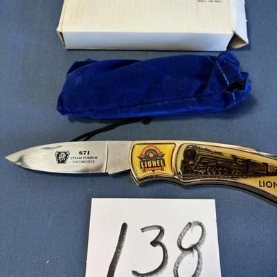 Lionel Train Knife