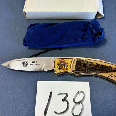 Lionel Train Knife