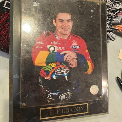 Jeff Gordon plaque