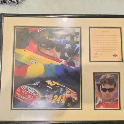 Jeff Gordon plaque