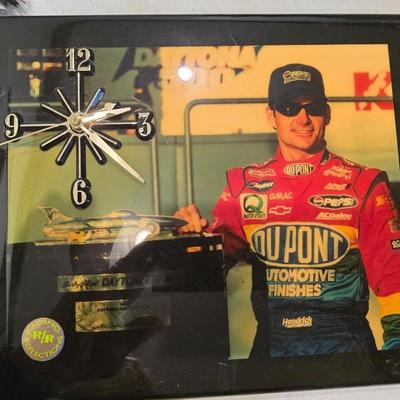 Jeff Gordon clock