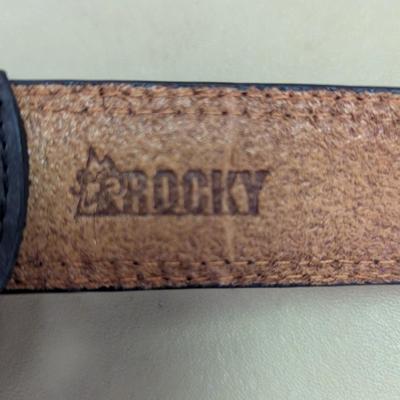 Rocky Genuine Leather Camo Belt Size 40