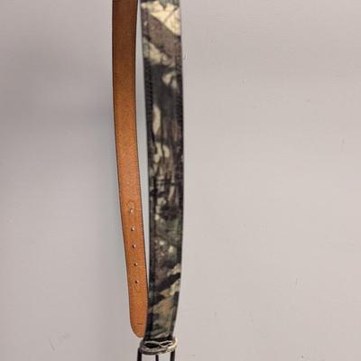 Rocky Genuine Leather Camo Belt Size 40