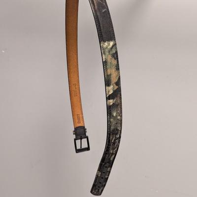 Rocky Genuine Leather Camo Belt Size 40