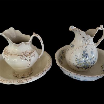 Lot 15: Pitcher and Wash Basin Bowls