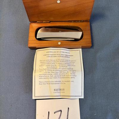 Hautman Brothers Collector Knife