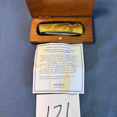 Hautman Brothers Collector Knife