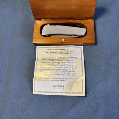 Hautman Brothers Collector Knife