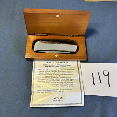 Hautman Brothers Collectable Knife