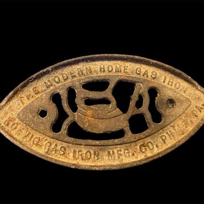 Lot 18: Candle Stick, Iron, Grinder And Bell