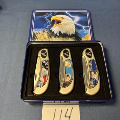 Eagle Collector Knife Set